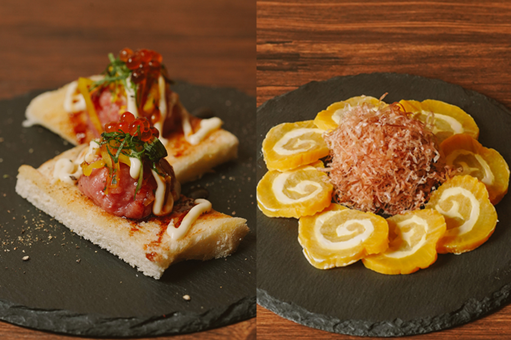 Recommended Appetizers at SUMIBI Gandaria