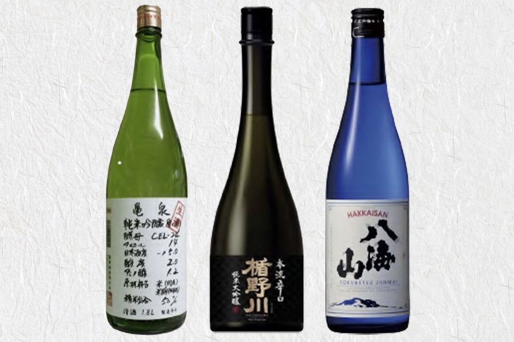 SUMIBI Cikarangの日本酒ラインナップ
