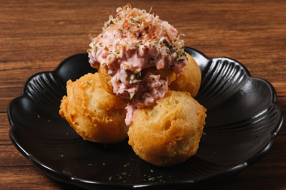 たこ焼きアレンジのおつまみ