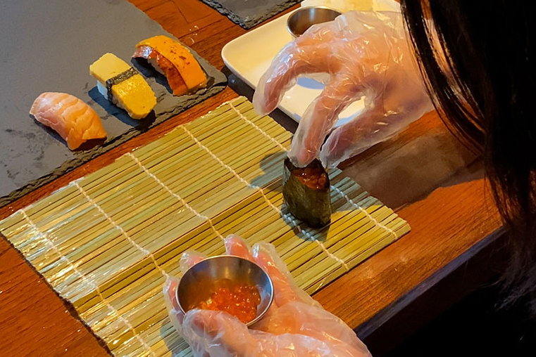 Private Sushi Class Held