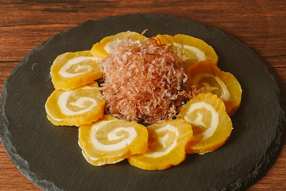 Cream Cheese in Harmony with Japanese Ingredients