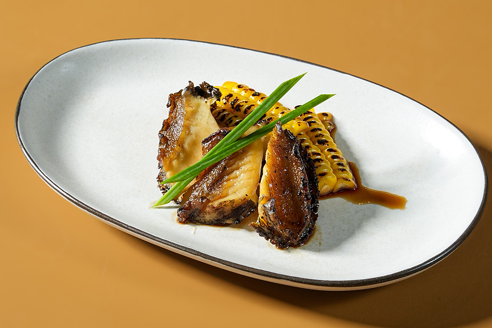 おすすめ！コクと香りの鶏つくねと焼きあわび